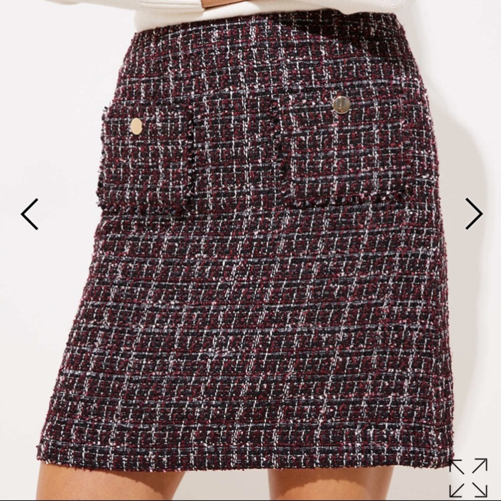 LOFT shift skirt 🤩
